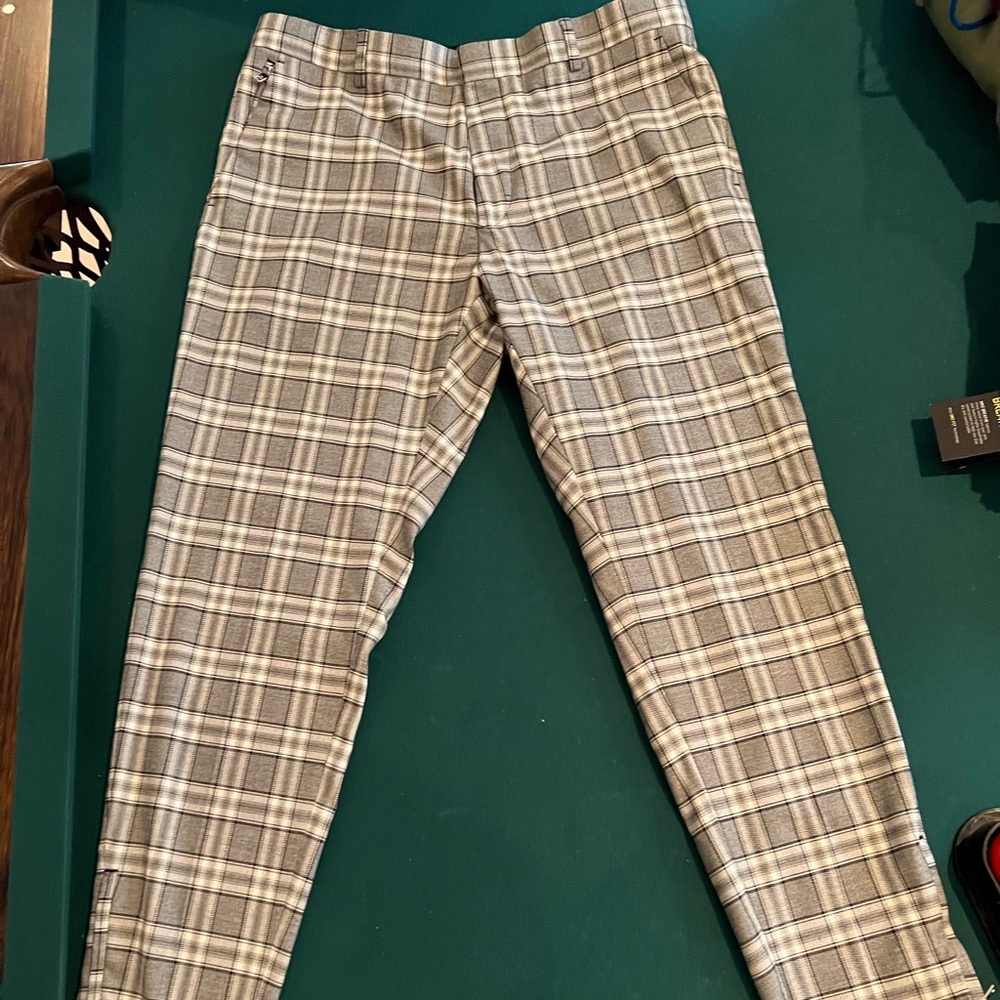 Zara Plaid Dress Pants